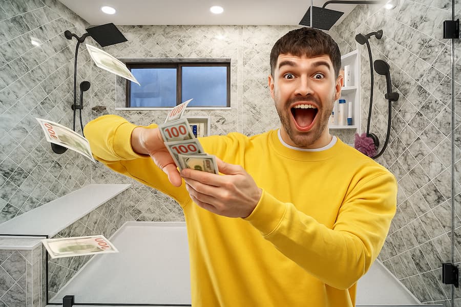 Celebrating Bathroom Remodel Savings