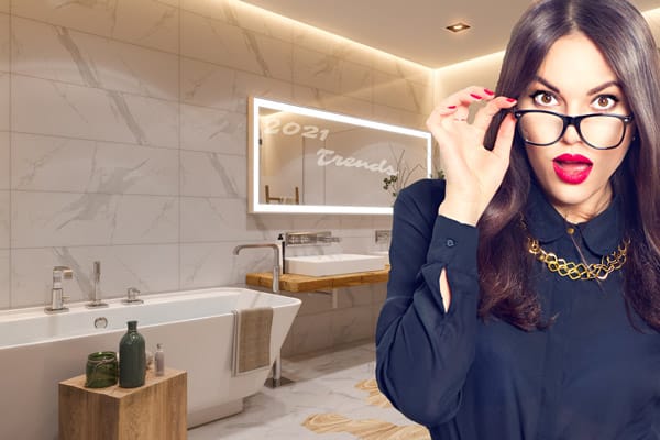 Luxury Marble Bathroom Design Remodel Trends 2021
