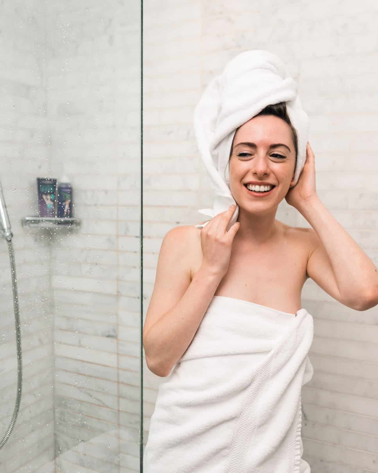 Relaxing Shower Moment