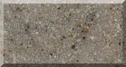 Gray concrete slab with speckled texture