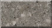Gray terrazzo stone texture with speckles