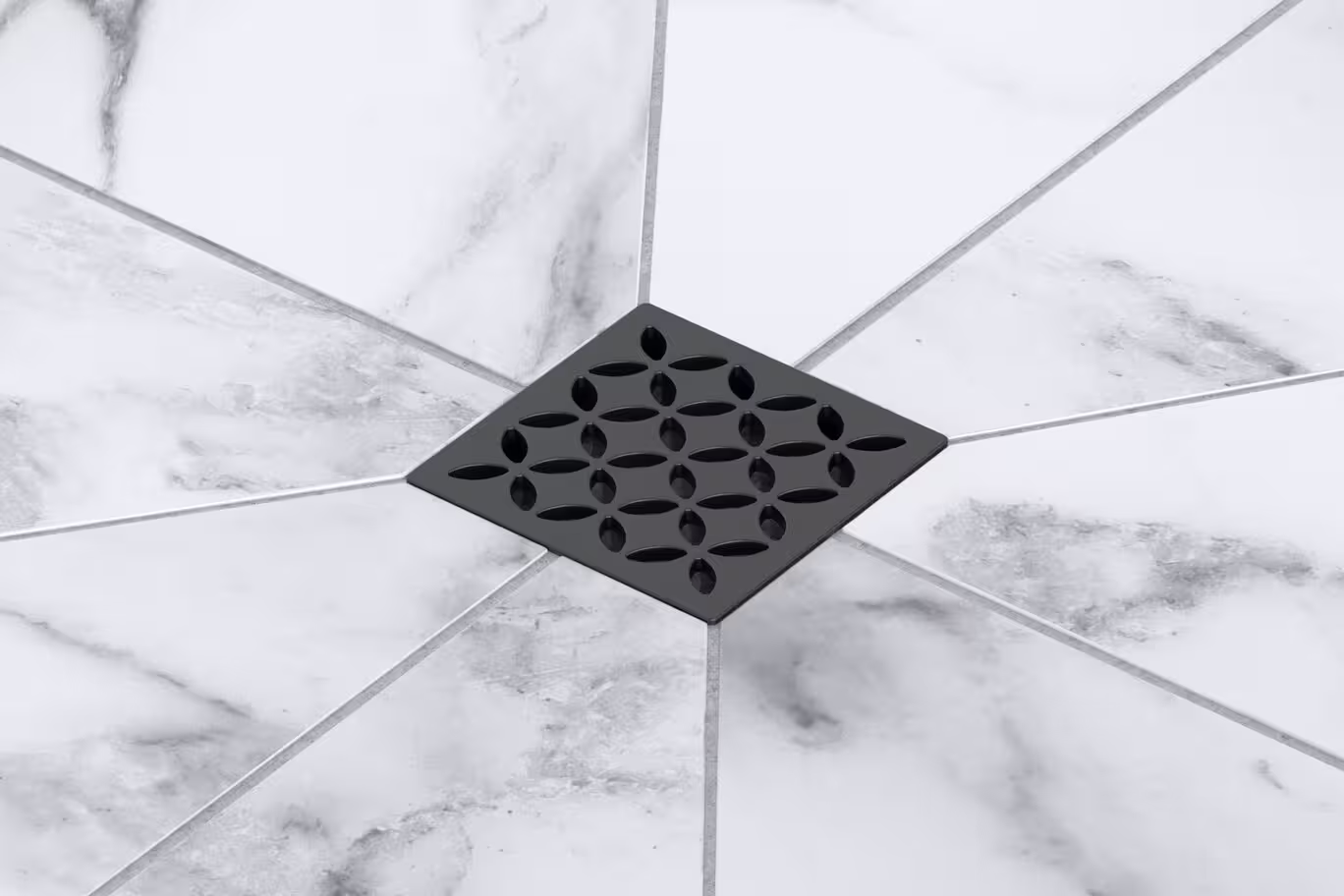 KERDI-DRAIN square grate