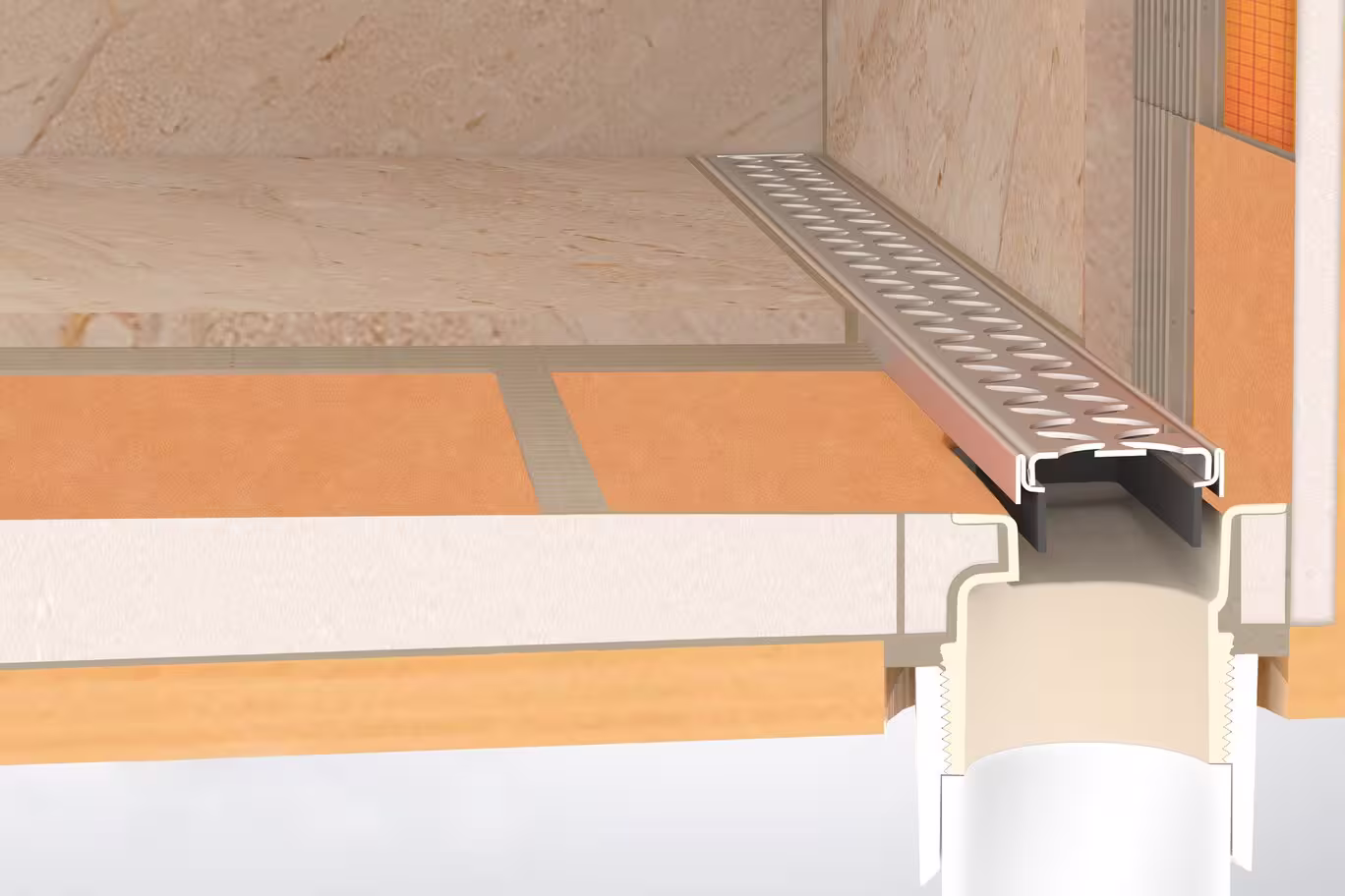KERDI-LINE VARIO cutaway