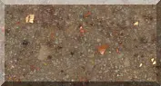 Close-up of textured surface with scattered debris