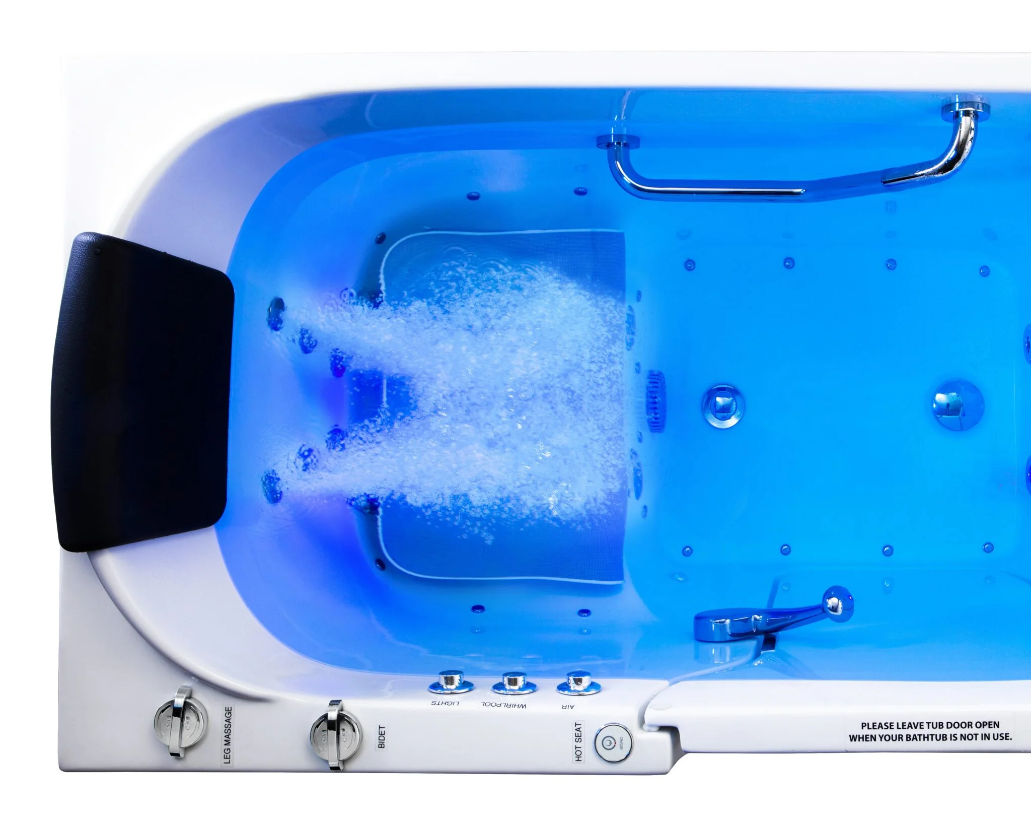 Hydromassage jets